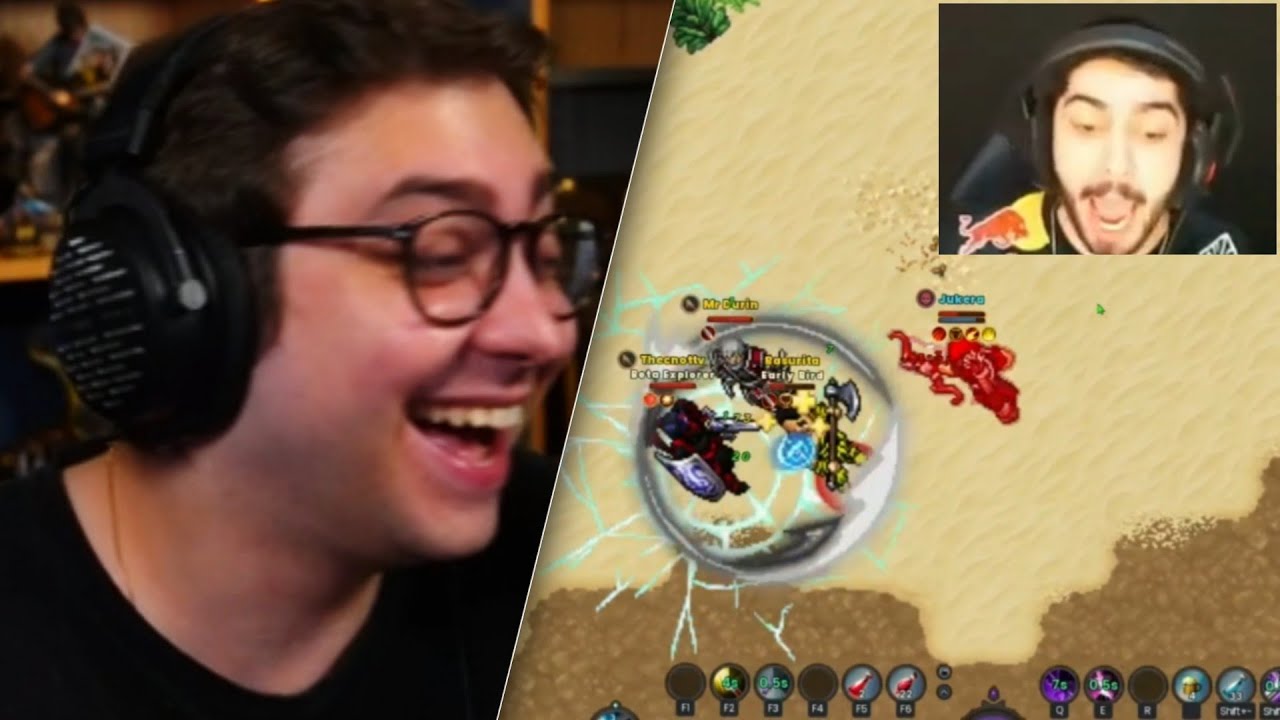 ALAN REAGINDO AO JUKES DANDO RAGE NO 