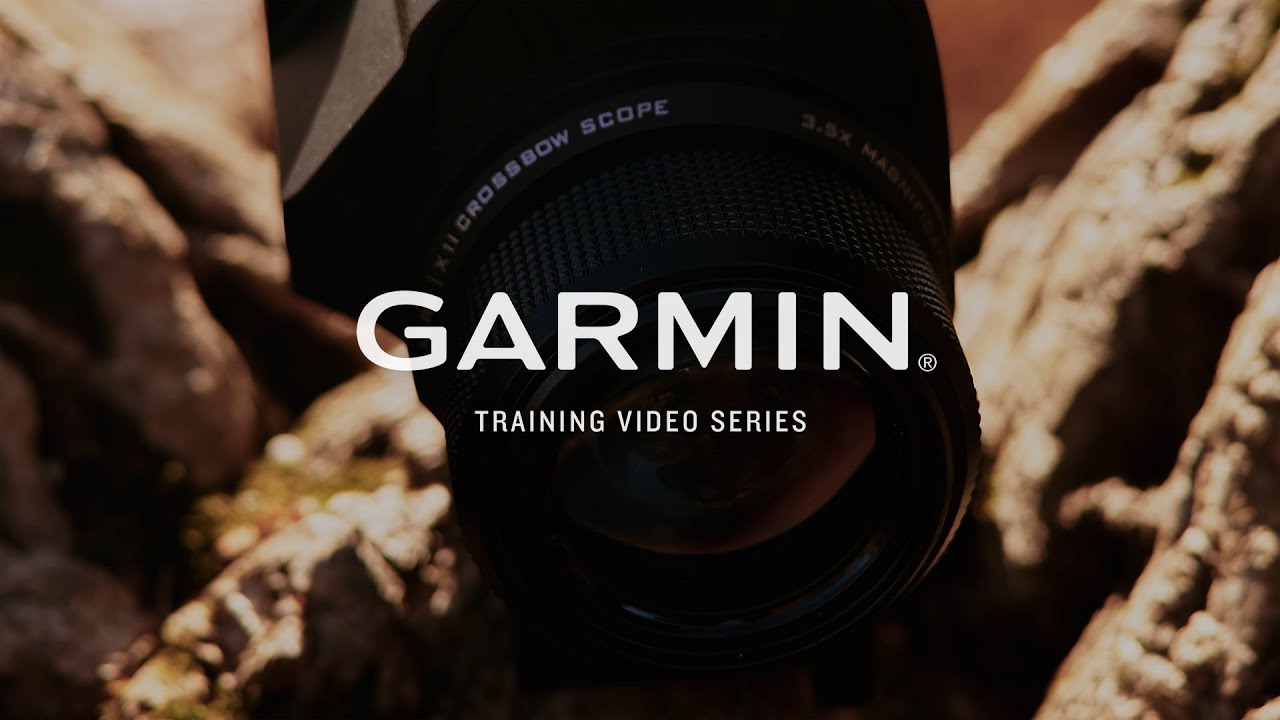 How to set up your Xero® X1i Crossbow Scope – Garmin® Retail Training