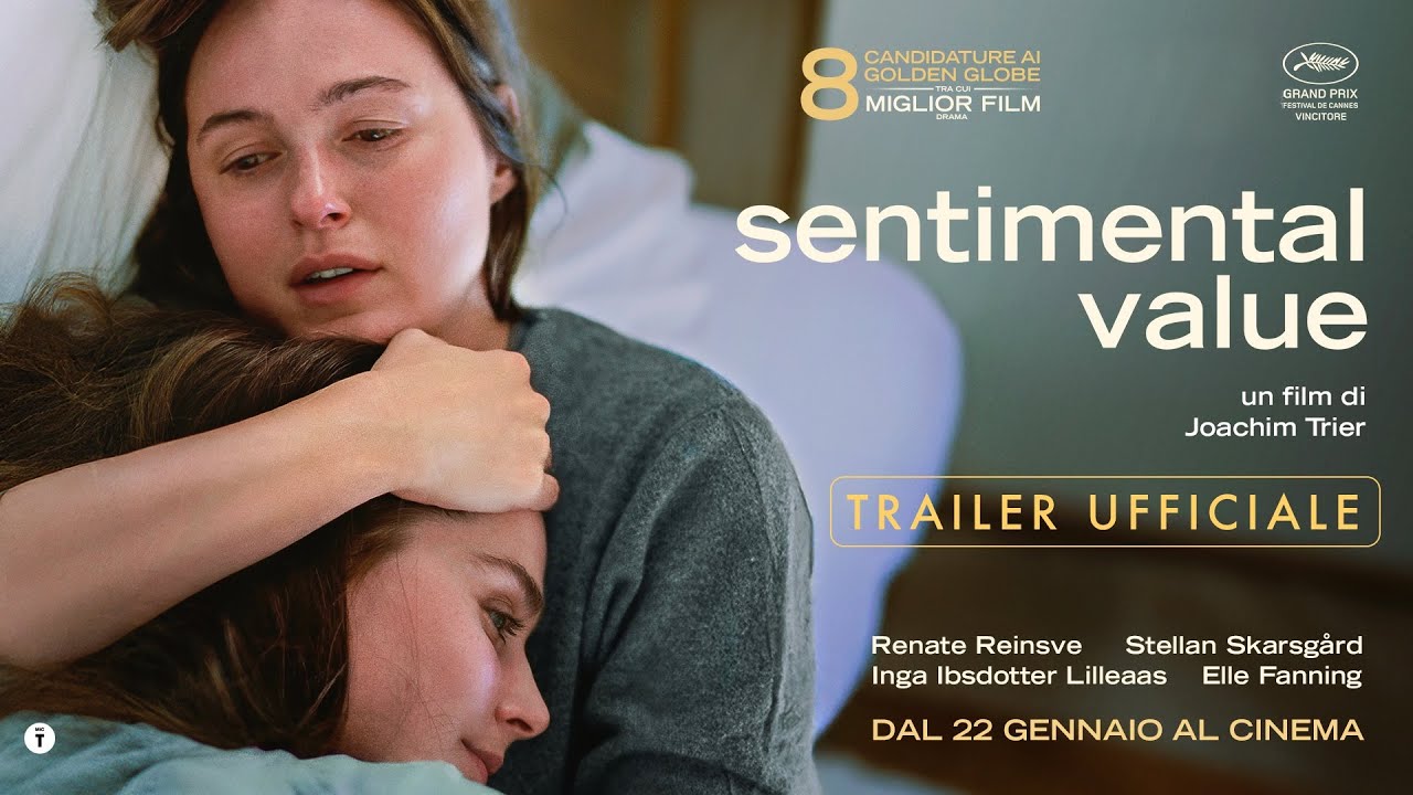 SENTIMENTAL VALUE di Joachim Trier - Grand Prix a Cannes, 8 nomination Golden Globes |Trailer ITA HD