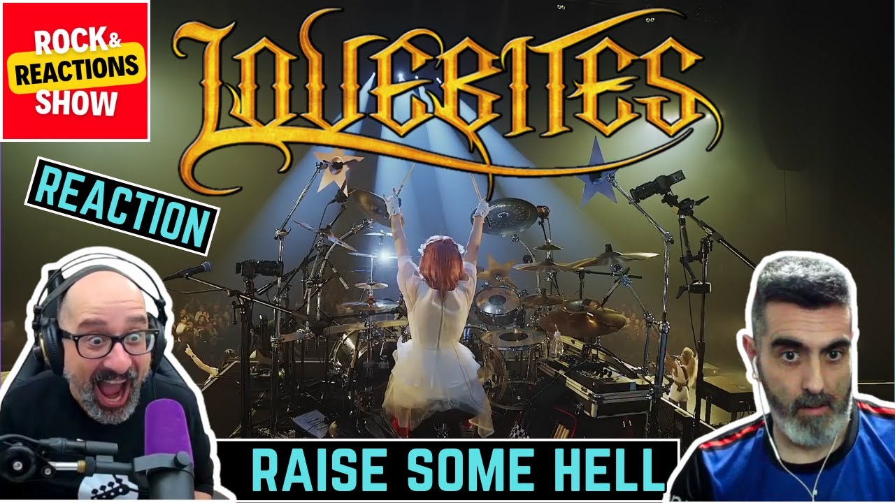 LOVEBITES - Raise some hell | Live Video from NO MORE TRAGEDY | Reaction | Rock and Reactions
