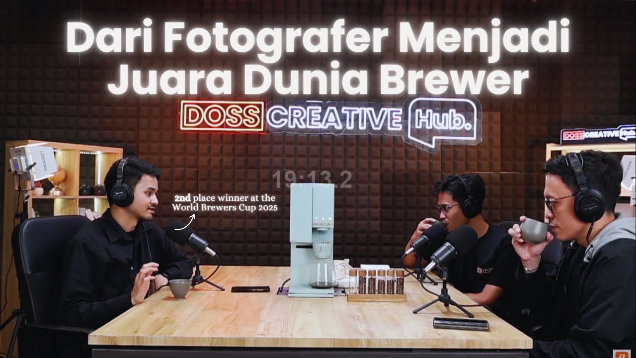 Dari Lensa ke Cangkir Dunia: Perjalanan Bayu Prawiro Jadi Juara Dunia Brewer | DOSS Podcast