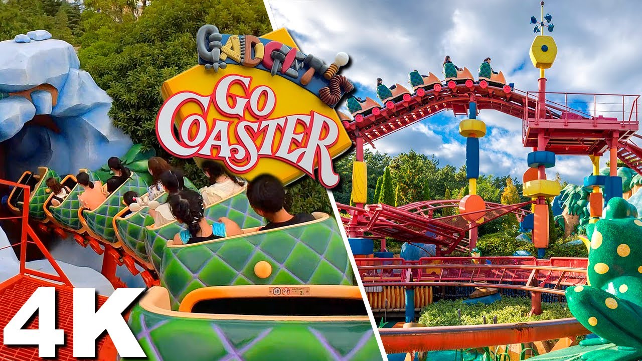 Gadget's Go Coaster [On-Ride 4K POV] - Tokyo Disneyland