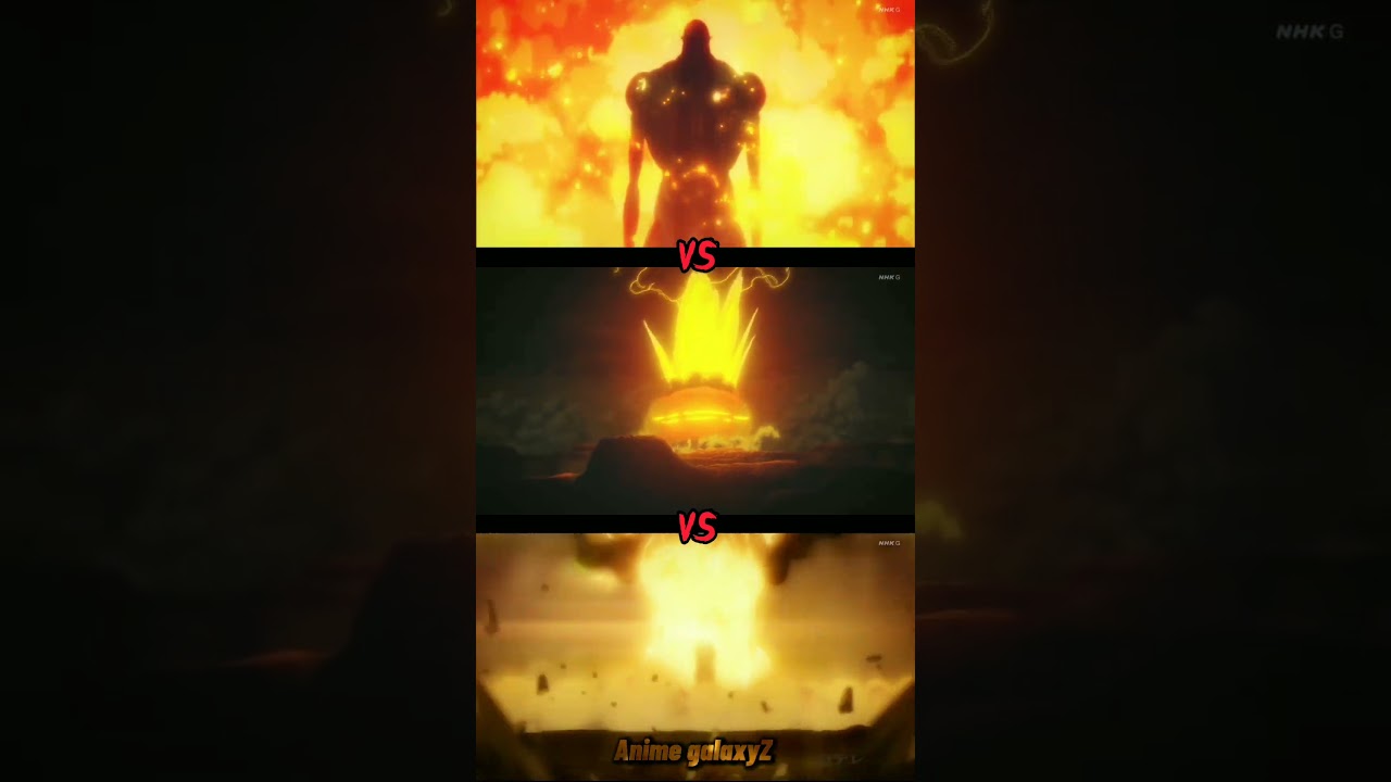 &lceil;Colossal Titan Transformation&rfloor;| Eren vs Armin vs Berthold |Attack on Titan Season 4| #attackontitan