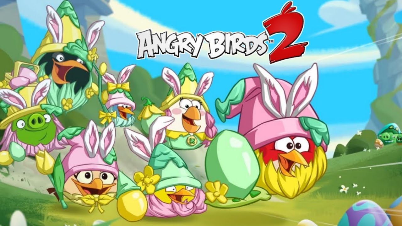 🐰❇️🐇🐣Easter Gnome Hat Set Tower of Fortune  - The Little Bird that Could Adventure - Angry Birds 2