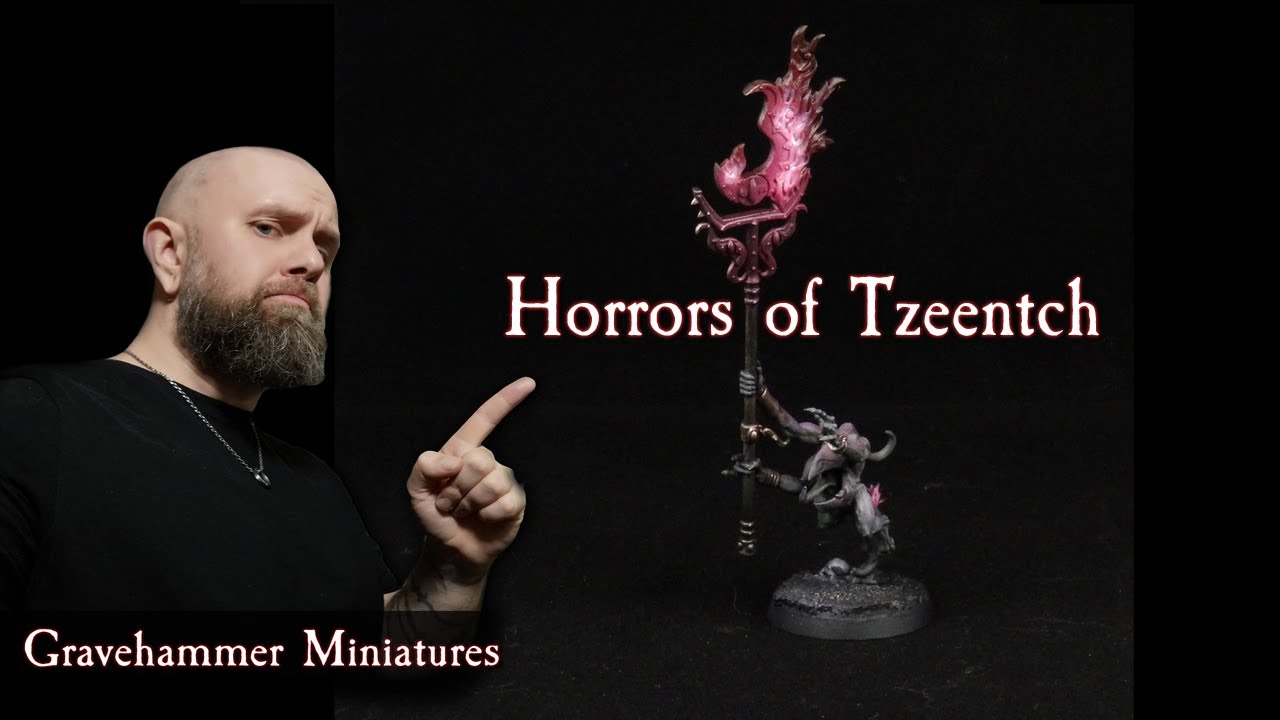 How to paint Horrors of Tzeentch alternative way