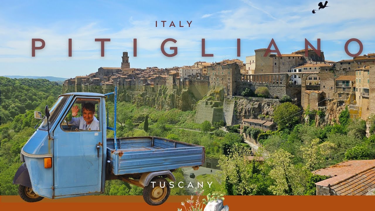 Pitigliano w Toskanii 🌄 Spacer po Małej Jerozolimie i bajkowych uliczkach 🇮🇹 | Włochy inaczej