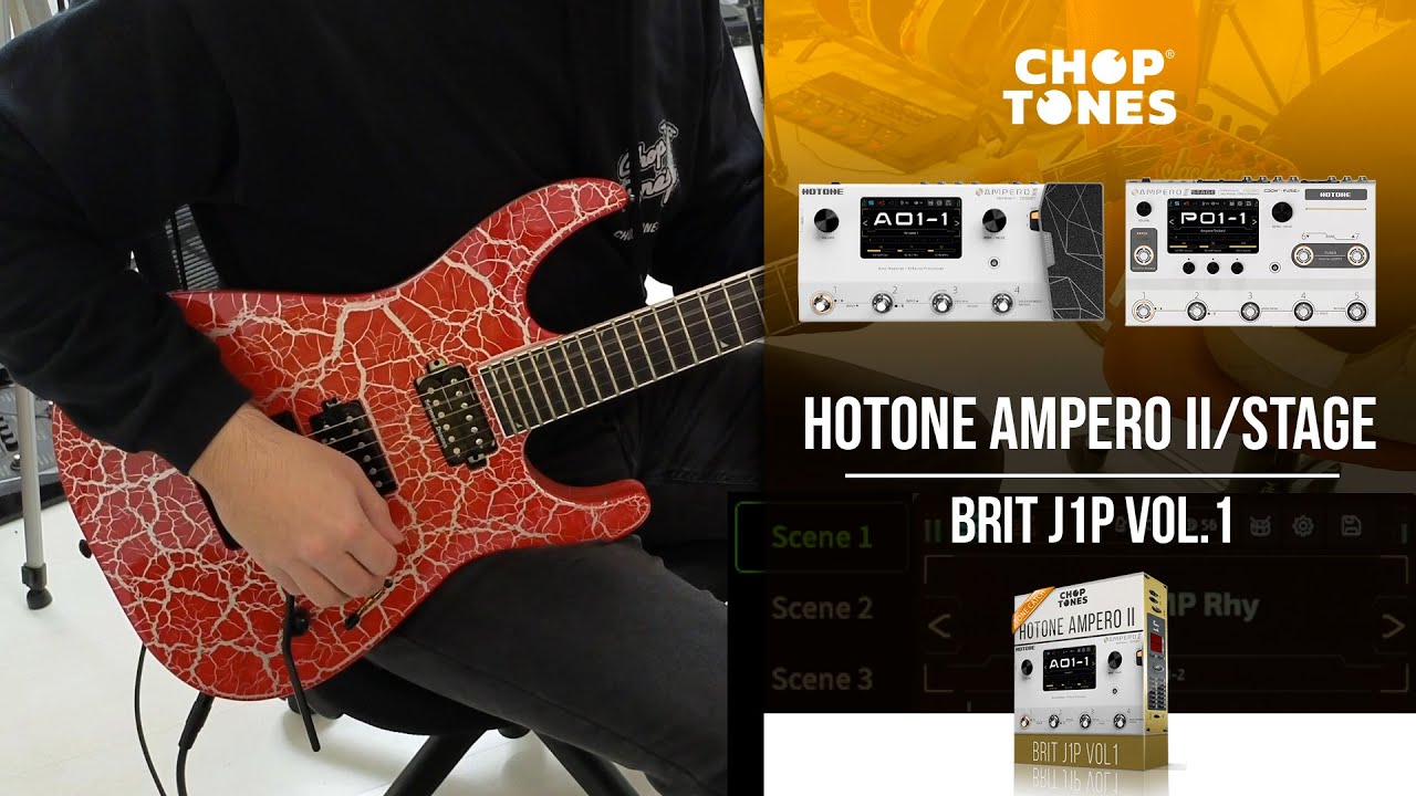 Hotone Ampero II Sound Clones | Brit J1P vol1 | Playthrough Demo