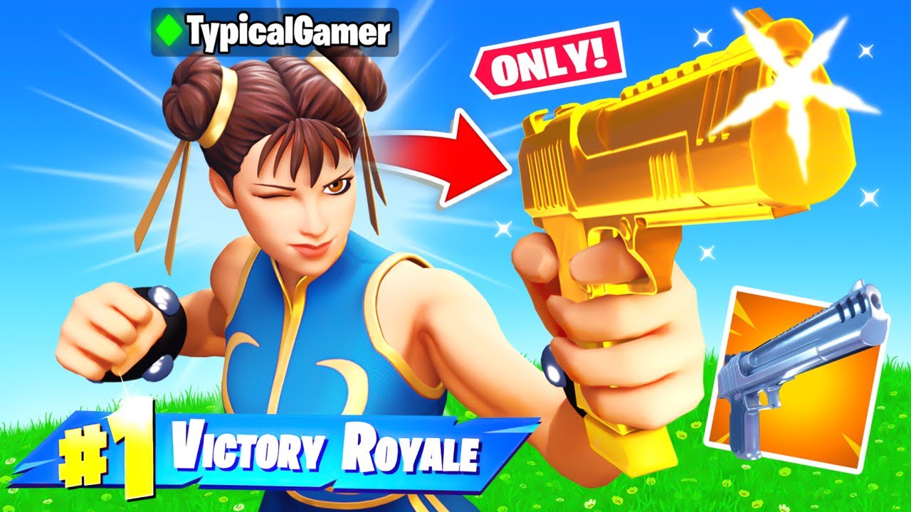 The HAND CANNON *ONLY* CHALLENGE in Fortnite! (IMPOSSIBLE)