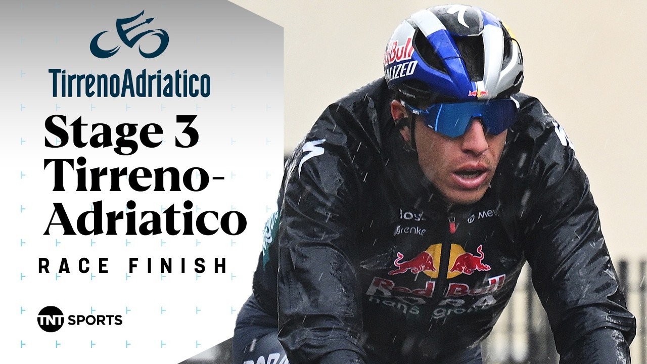 SENSATIONAL VICTORY! 🤩 | Men's Elite Stage 3 Tirreno-Adriatico 2026 Final KM's | TNT Sports Cycling