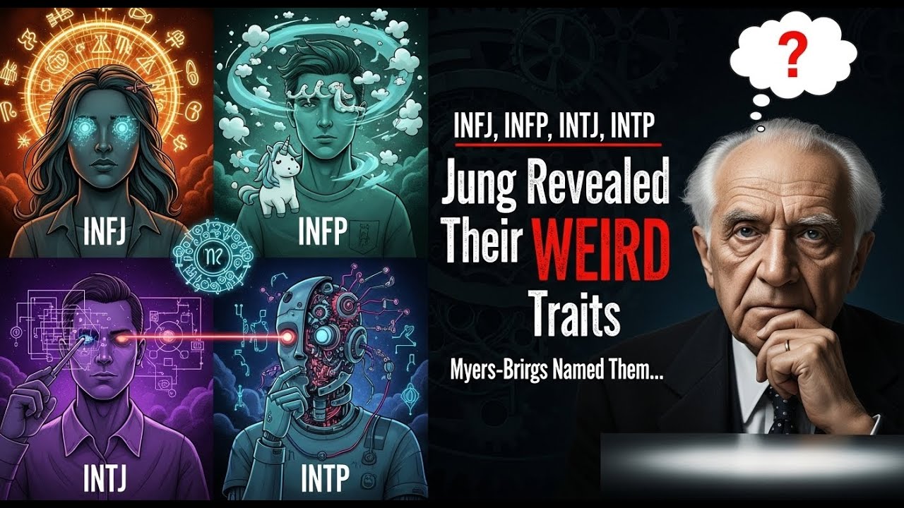 INFJ, INFP, INTJ, INTP — Майерс-Бриггс назвала их, Юнг раскрыл их странные черты