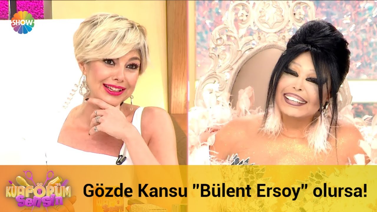 G&ouml;zde Kansu ''B&uuml;lent Ersoy'' olursa!