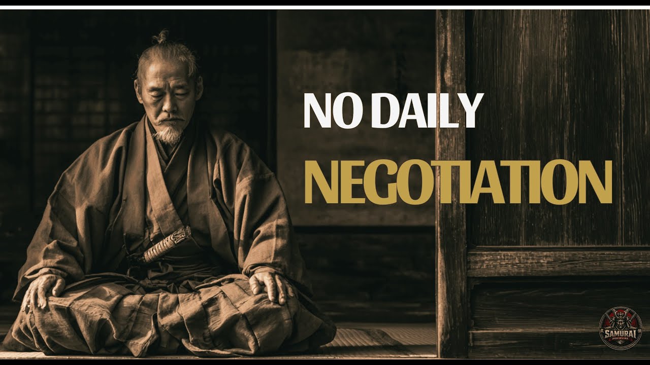 The Quiet Structure Behind Discipline | Samurai Discipline