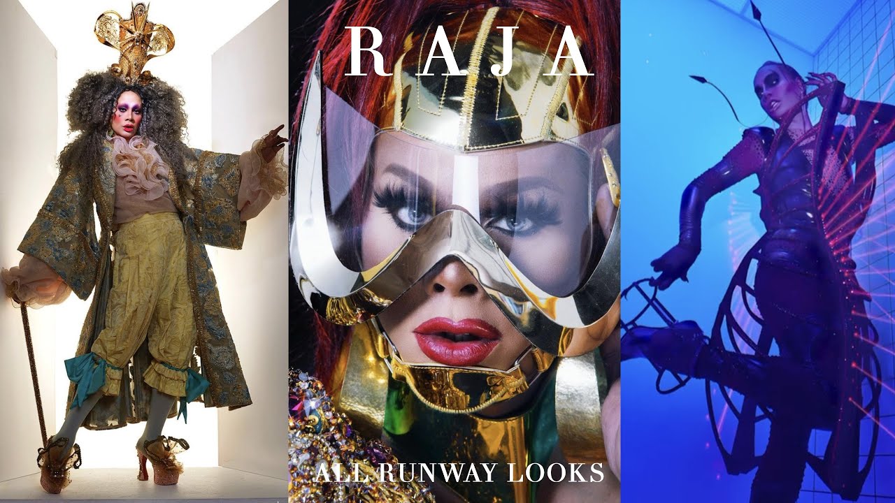 Raja | All Runway Looks | Rupaul's Drag Race All Stars 7