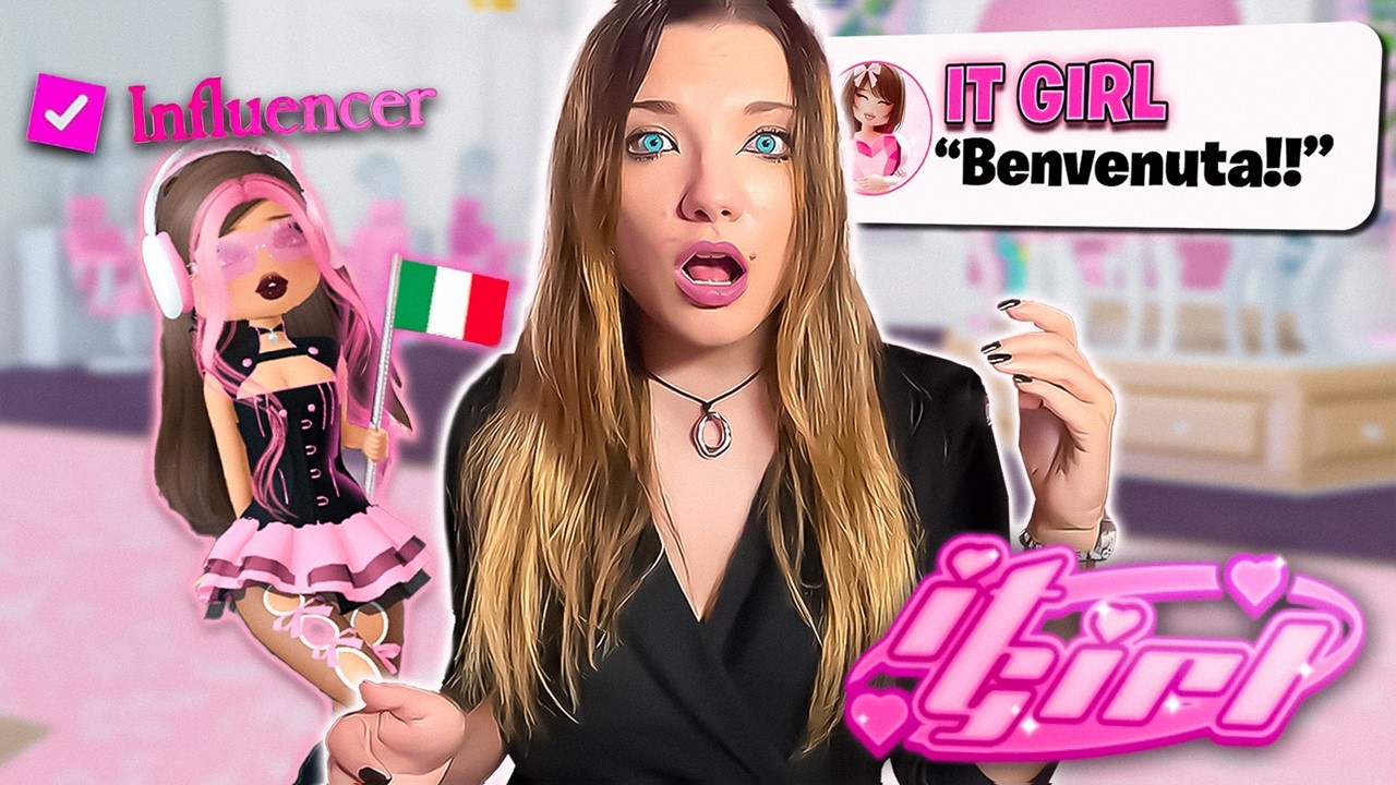 SONO LA PRIMA INFLUENCER ITALIANA DI IT GIRL su ROBLOX !!