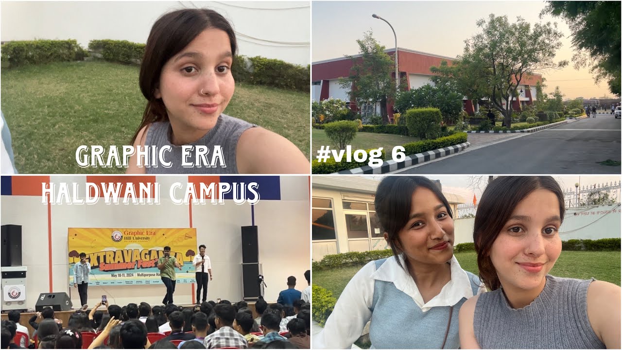 Going to graphic era haldwani campus 🧃 | #vlog6