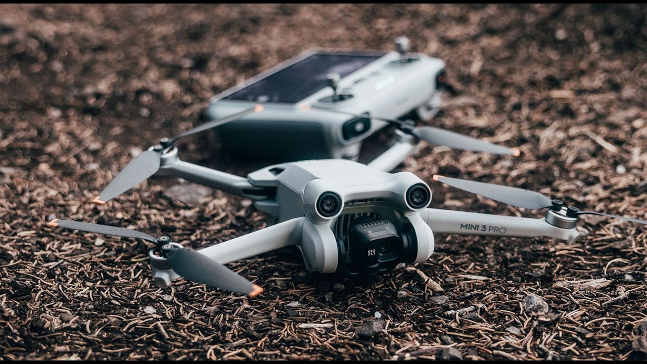 DJI Mini pro 3 over the Essex Country Side