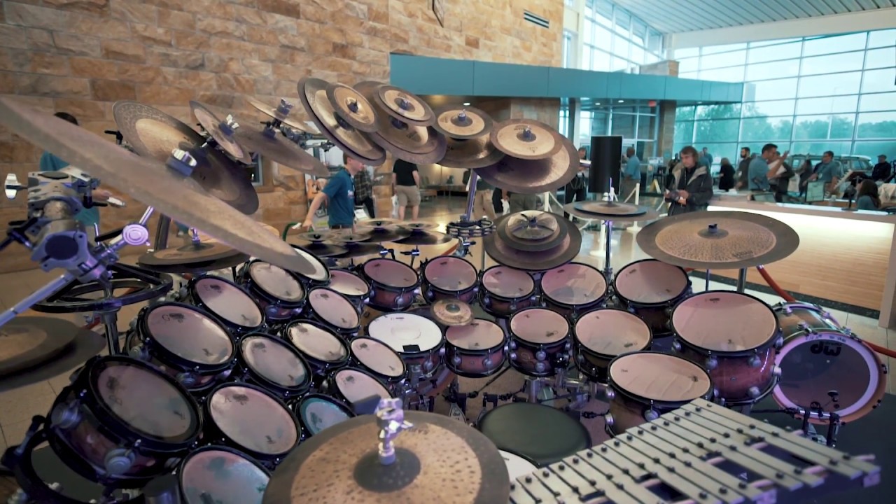 Terry Bozzio DW Drum Kit Tour / Interview