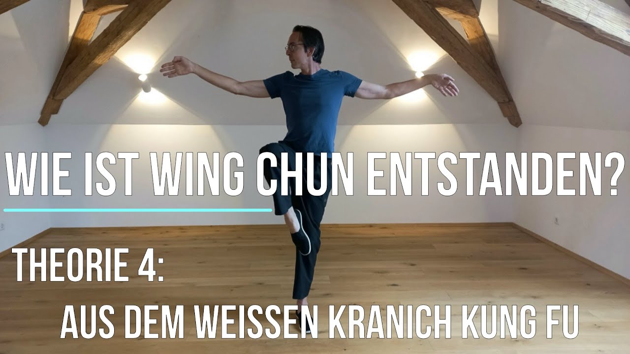 Wie ist Wing Chun /Wing Tsun entstanden? Theorie 4:  Aus dem weißen Kranich Kung Fu & anderen Stilen