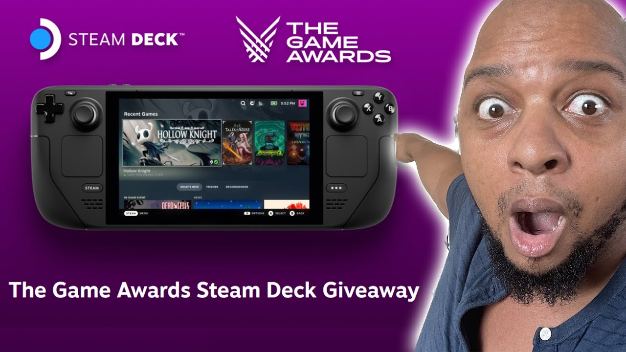 MASSIVE Steam Deck GIVEAWAY At The GAME AWARDS!