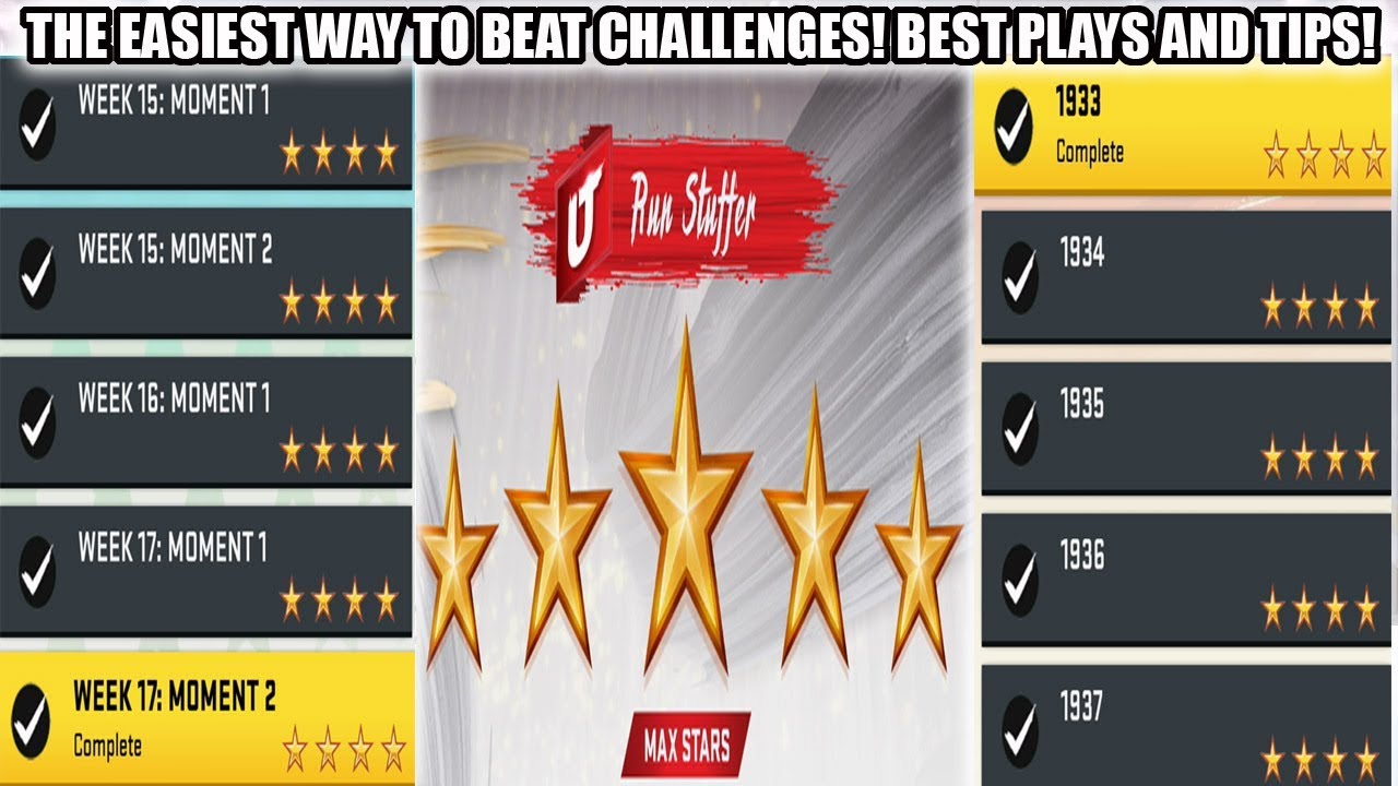 THE EASIEST WAY TO BEAT CHALLENGES IN MADDEN 20! BEST PLAYS AND TIPS! | MADDEN 20 ULTIMATE TEAM