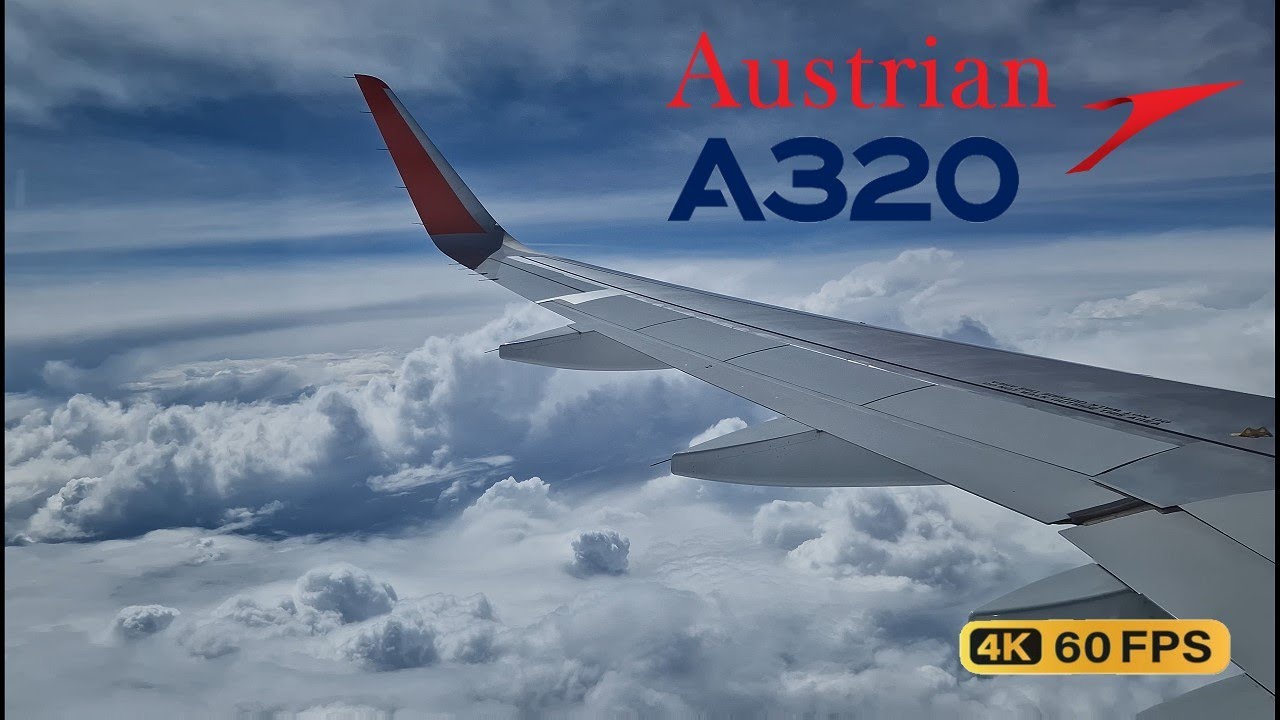 Austrian Airlines A320 | Palma PMI - Vienna VIE | FULL FLIGHT REPORT