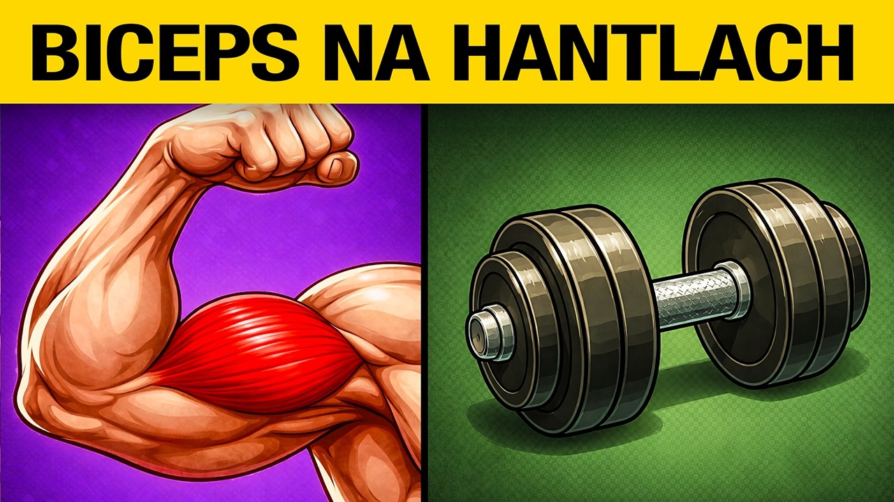 3 najlepsze ćwiczenia na duży biceps z hantlami