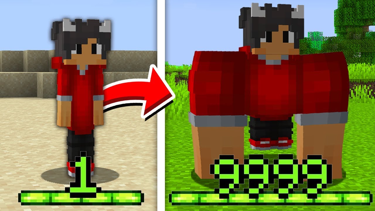 Levels Gør Mig Stærkere I Minecraft!