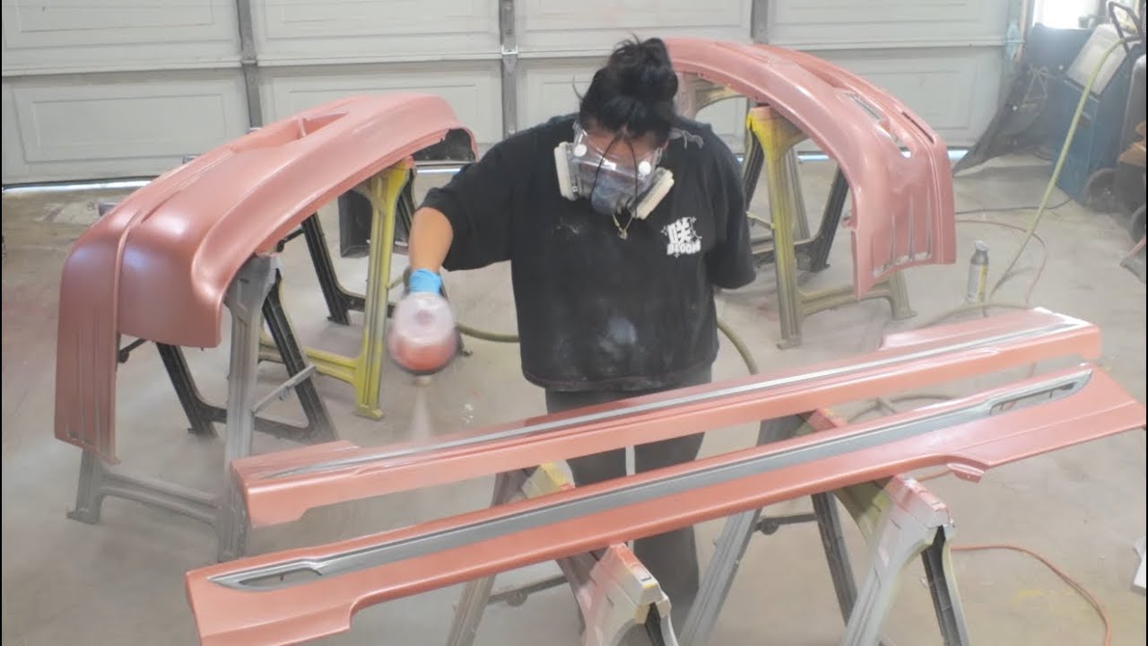 Как сделать легкую покраску в гараже