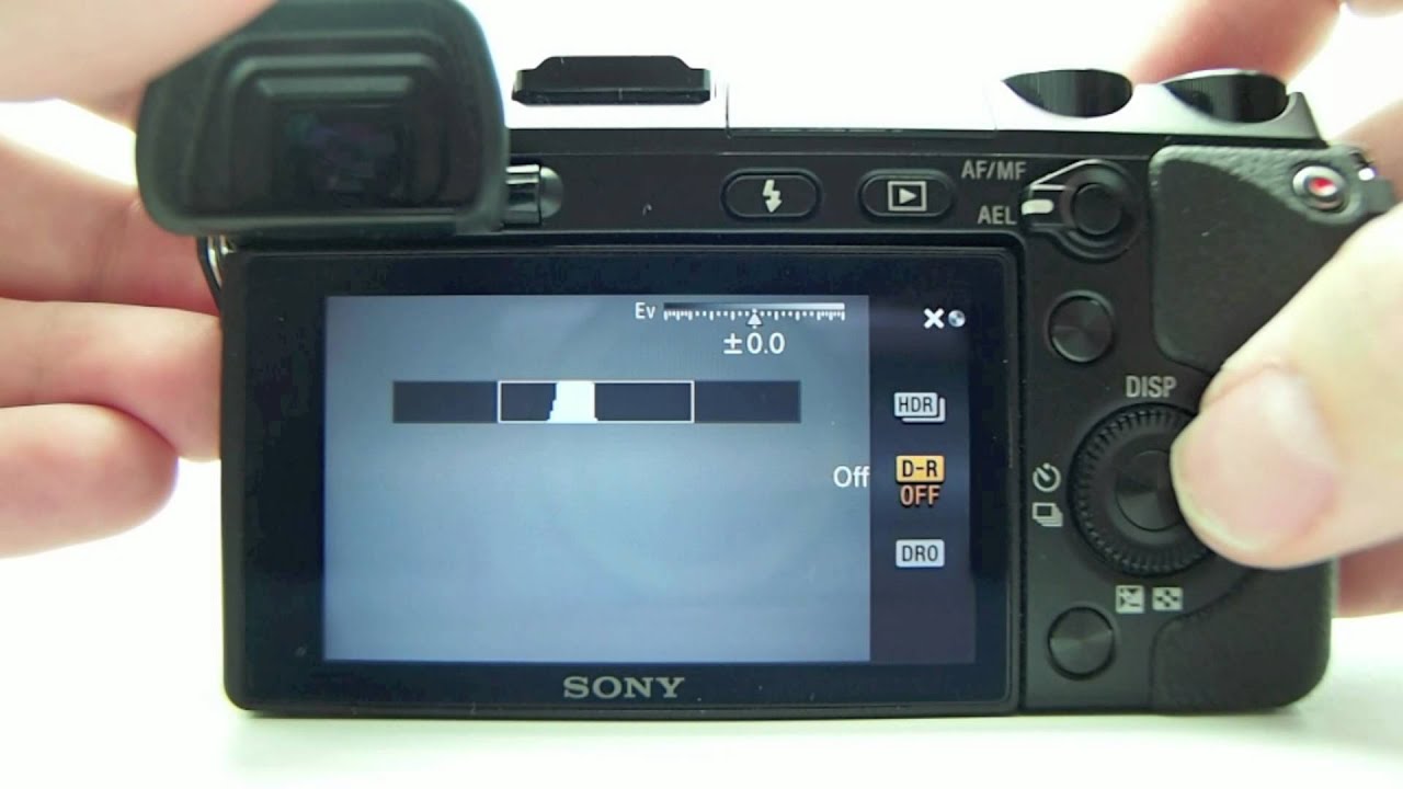 Sony NEX-7 Menu and Control Overview