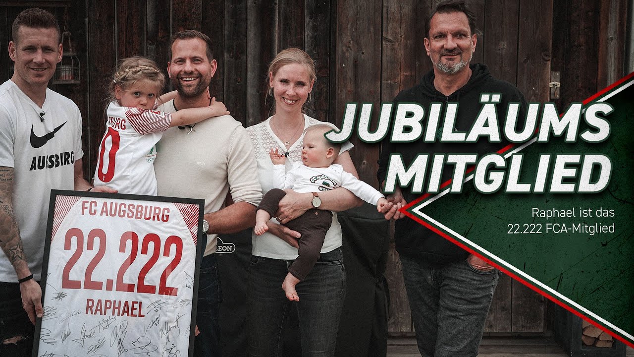 22.222 Mitglieder 🥳 | Meilenstein für die FCA-Familie ❤💚🤍