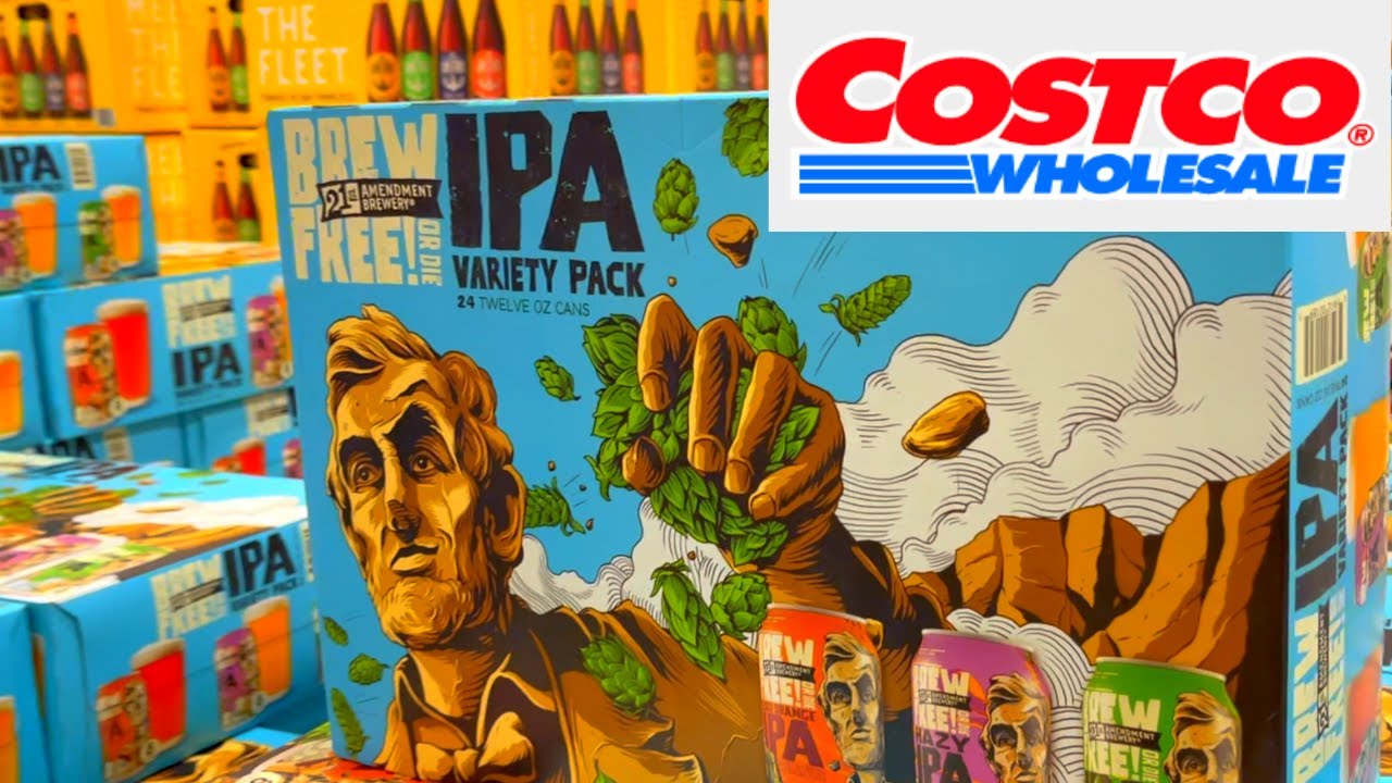 Holiday Shopping at Costco Beer Prices In store Walkthrough