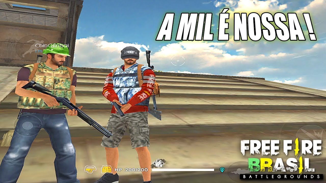 EXPULSARAM NÓS DA MIL, MAS VOLTAMOS COM TUDO - FREE FIRE BATTLEGROUNDS
