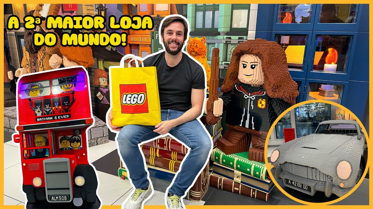 A 2º Maior Loja da LEGO do MUNDO, Ícones de Londres, Tour completo