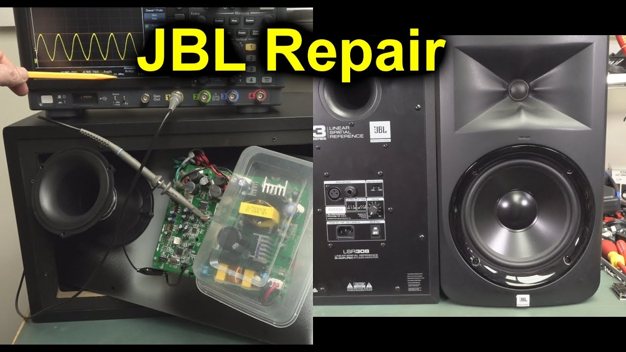 EEVblog #1322 - JBL LSR308 Studio Monitor Speaker REPAIR