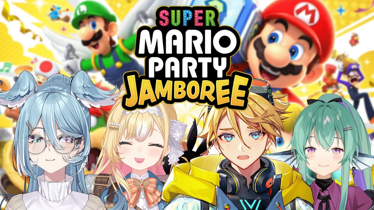 【SUPER MARIO PARTY JAMBOREE】 I SWEAR THIS ISN'T A 3v1 【NIJISANJI EN | Elira Pendora】