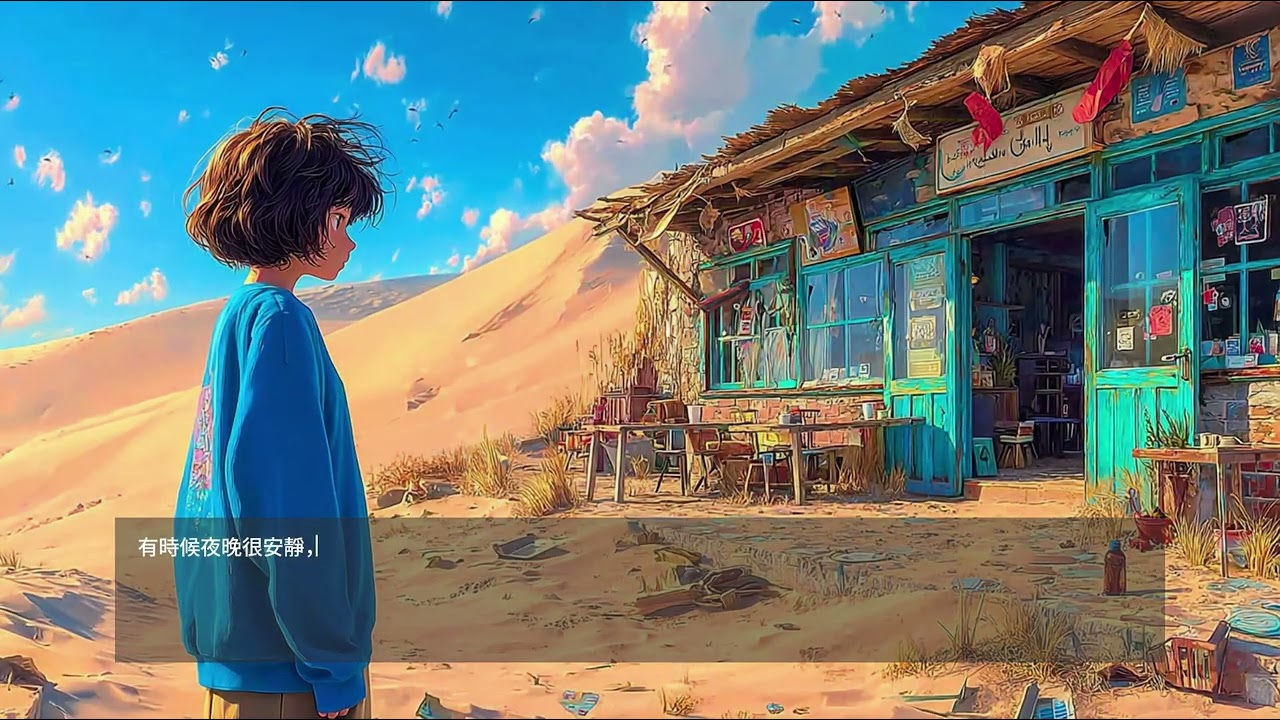Pause Outside Time — Desert Lofi | 時間之外的停頓 Lofi
