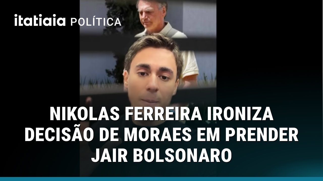 NIKOLAS FERREIRA RASGA O VERBO SOBRE PRIS&Atilde;O DE JAIR BOLSONARO! CONFIRA