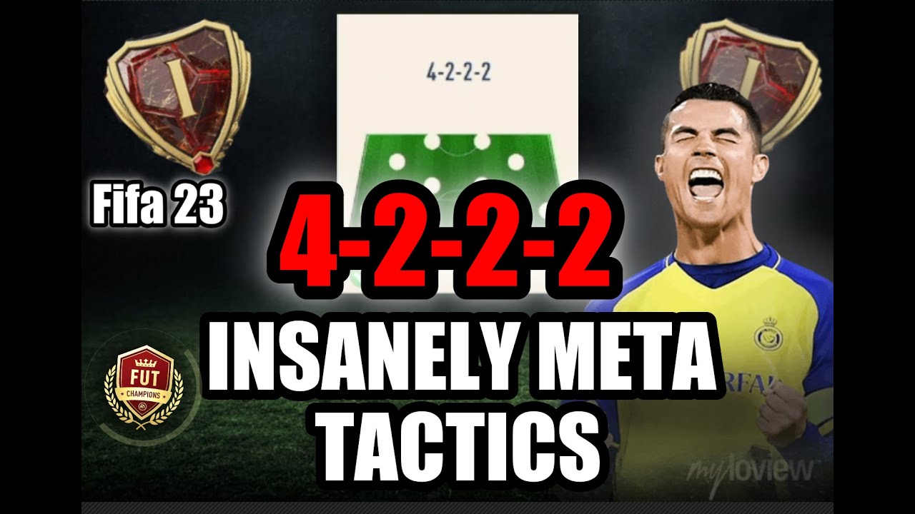 *Crazy!* 😳 Why 4-2-2-2 Is Amazing at attacking in fifa 23! (4222 tactics)