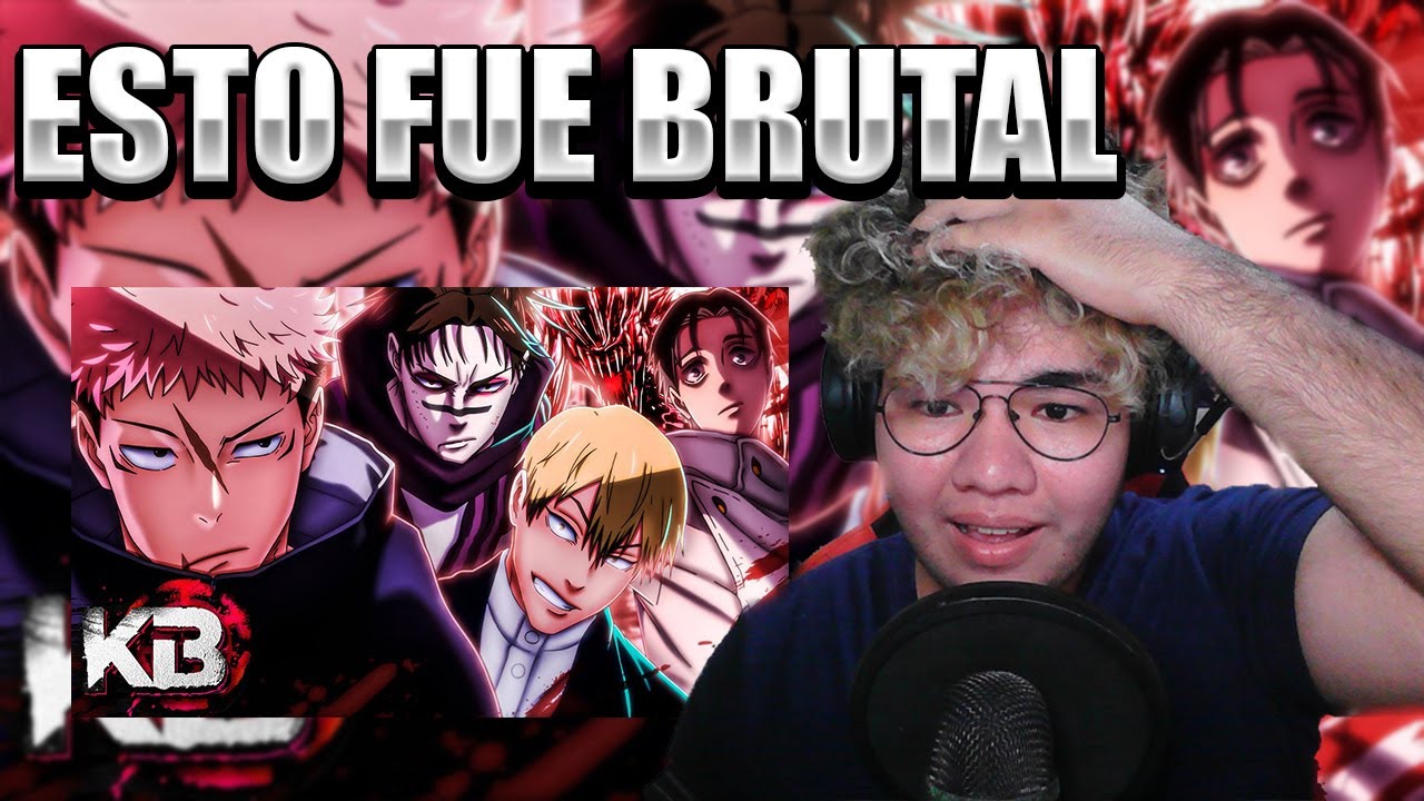 REACCIÓN | Yuta & Naoya vs Itadori & Choso 🔥 (Ejecución) – Jujutsu Kaisen Rap | Kballero Rap