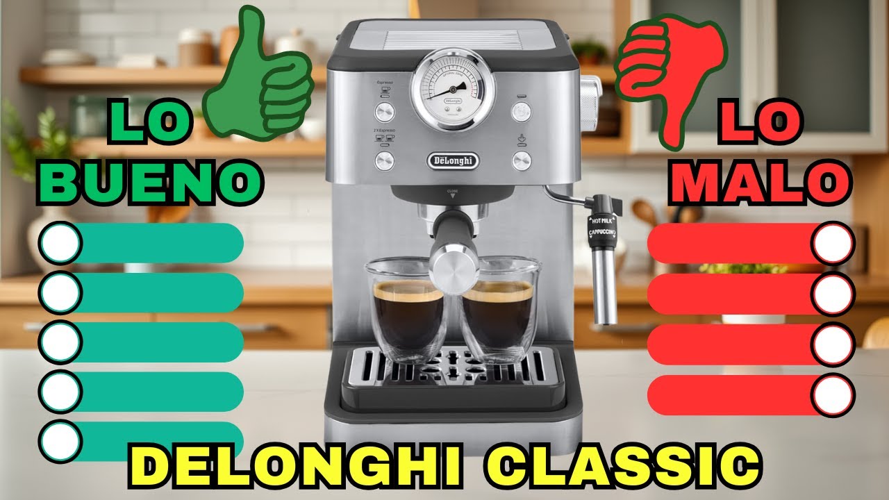✅ PROS y CONTRAS ❌ Cafetera Delonghi CLASSIC em450.m | Opinión