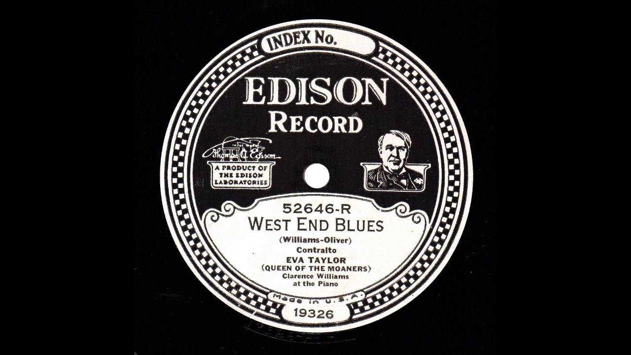 WEST END BLUES - Eva Taylor and Clarence Williams