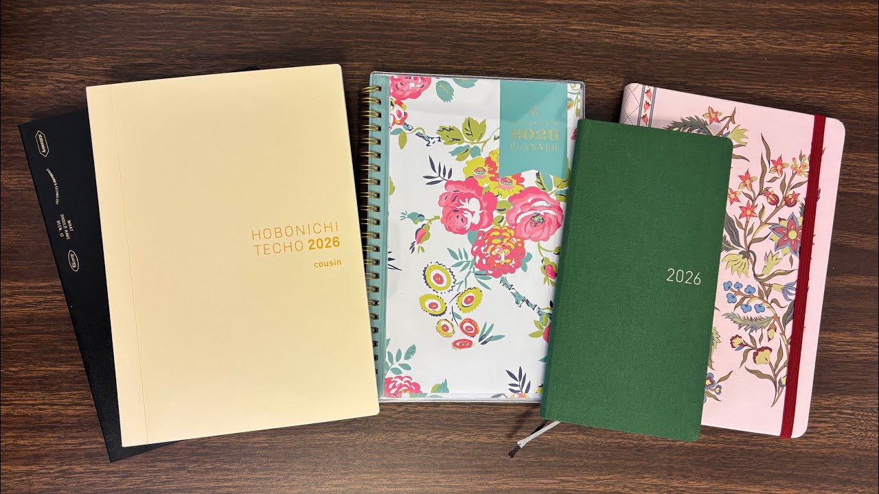 My 2026 Journal and Planner Lineup | Hobonichi Cousin and Weeks + Day Designer