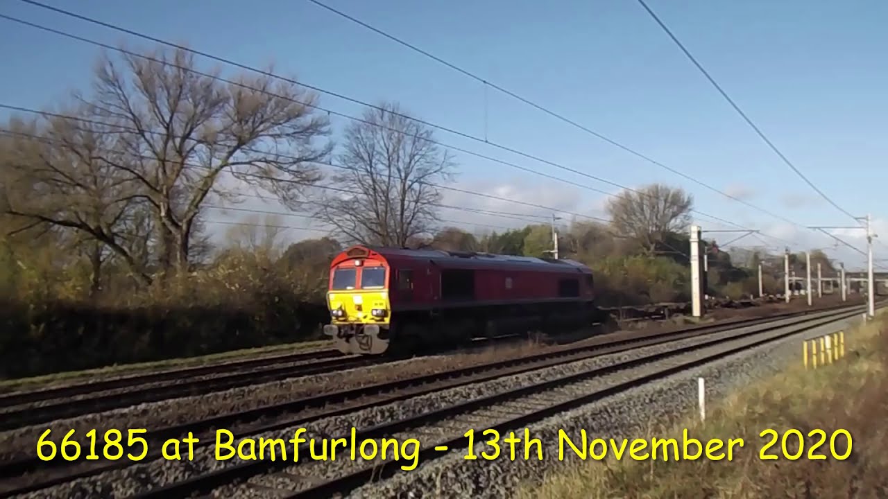 66185 at Bamfurlong - 13th November 2020