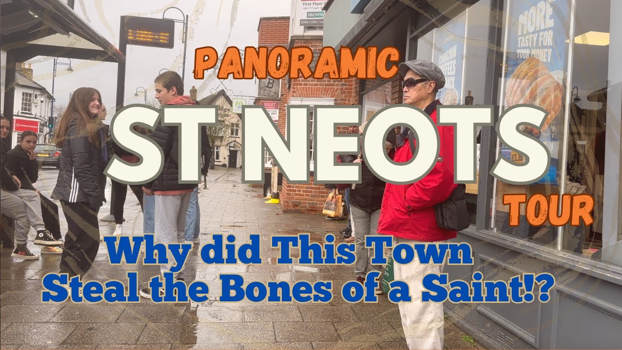 Experience ENGLAND'S LARGEST Market Square in Panoramic St Neots!