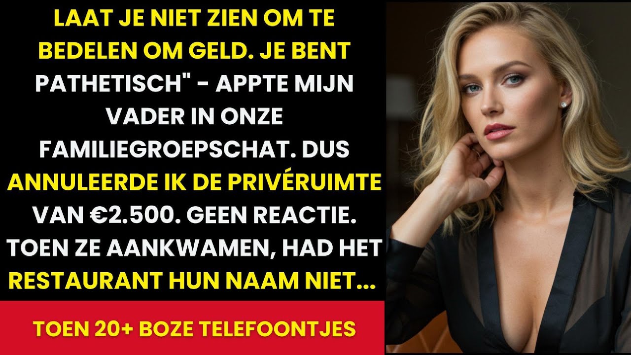 Papa Verbood Me op Mama’s Verjaardag — Dus Annuleerde Ik Alles Wat ik Betaalde. Ze Weten Het Niet.