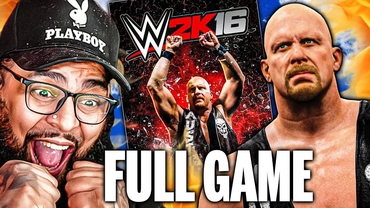 I Played The Best WWE Showcase Mode Ever Made | WWE 2k16 Austin 3:16 Showcase Full Game