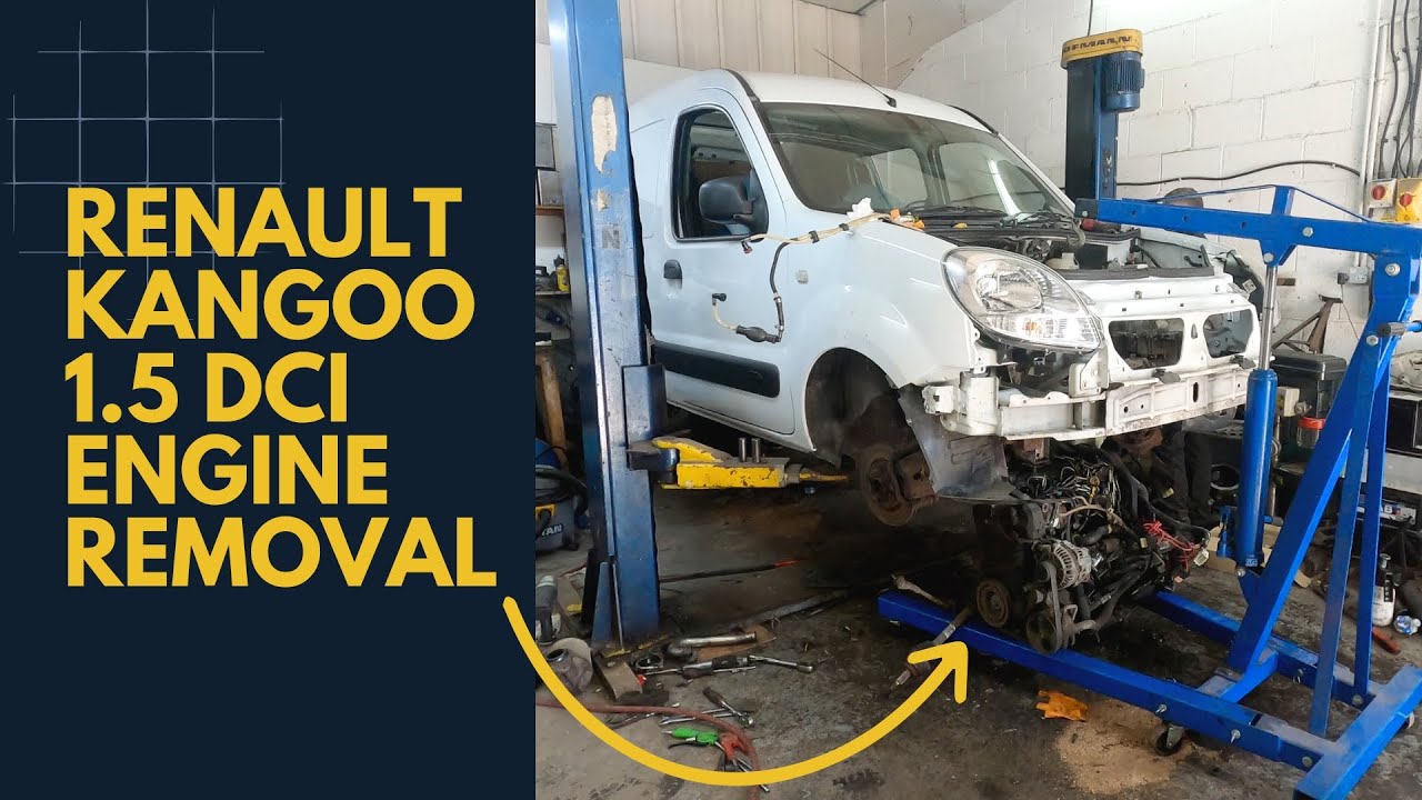 Removing a Renault Kangoo 1.5 dCi 70 Engine | Clio 172 Conversion