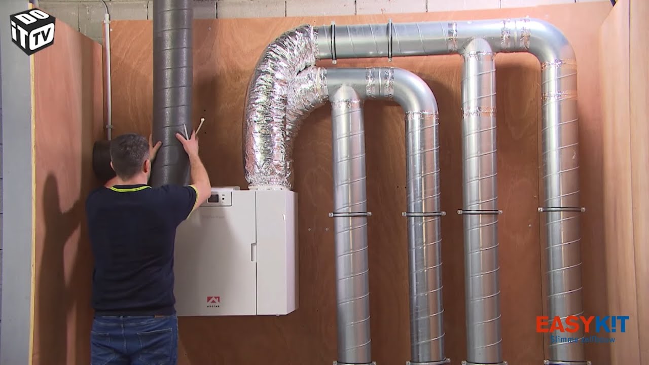 DIY: Zelf je ventilatiesysteem D (Ubbink) plaatsen met Easykit