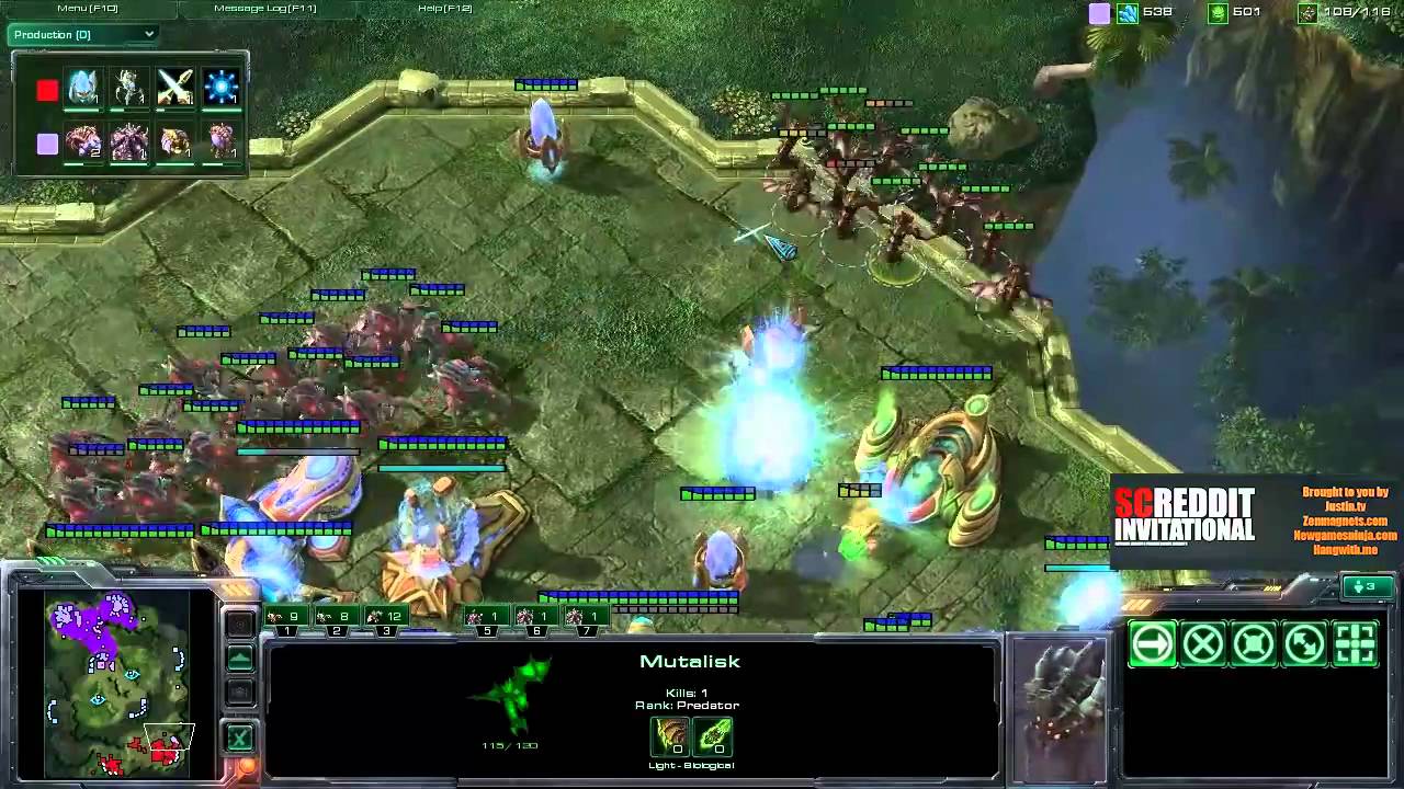 SHOUTcraft: Match 4 - White-Ra (P) vs Machine (Z)