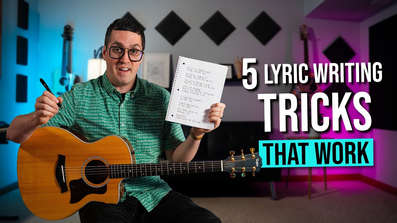5 LYRIC WRITING Tricks That Make Your Songs Hit Hard